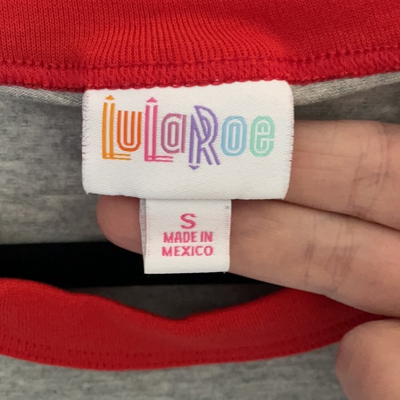 Not Sorry Ringer Tee Small - Picture 2 of 3